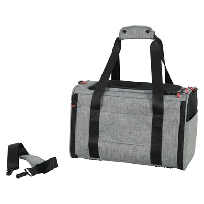 Zolux Resväska Hund / Katt Utdragbar Max 6 Kg Grå / Svart M 50X43X26.5 Cm <6Kg