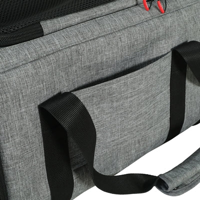 Zolux Resväska Hund / Katt Utbyggbar Max 8 Kg Grå / Svart L 58X49X29 Cm <8Kg