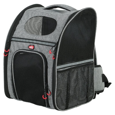 Zolux Kattväska Ryggsäck Max 8 Kg Grå / Svart 30X25.5X42 Cm