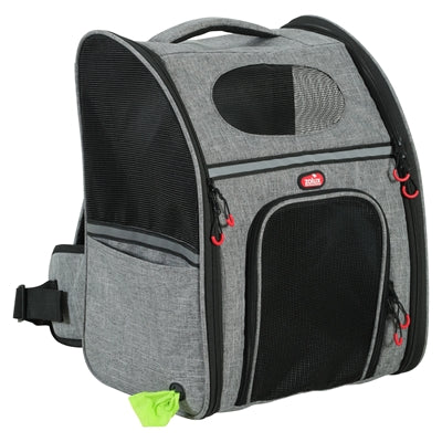 Zolux Kattväska Ryggsäck Max 8 Kg Grå / Svart 30X25.5X42 Cm