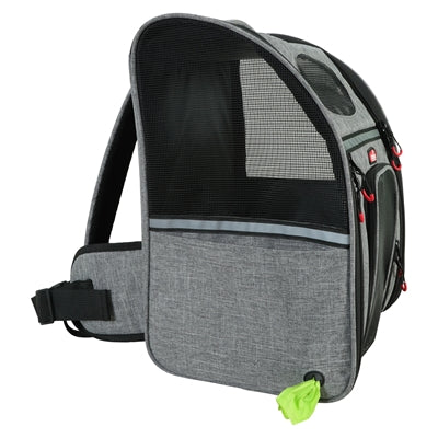 Zolux Kattväska Ryggsäck Max 8 Kg Grå / Svart 30X25.5X42 Cm
