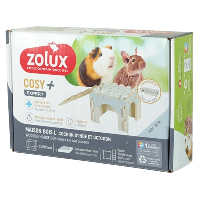 Zolux Gnagarhus Cosy Marsvin Trä 21X21X16 Cm