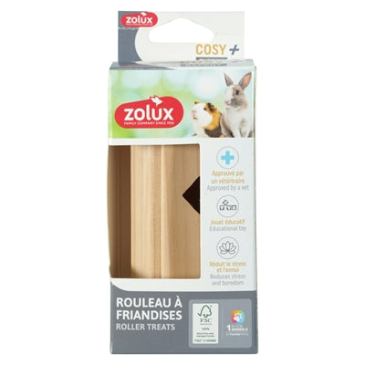 Zolux Snack Roller Cosy Trä 12,5X6X6 Cm