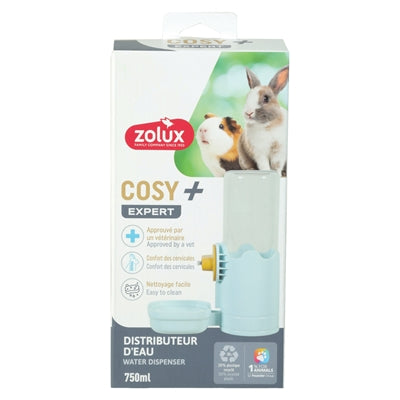 Zolux Cosy+ Vattendispenser Blå 750 M L
