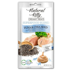Natural Kitty Snack For Cats Natural Kitty Superfood Blend Fisk
