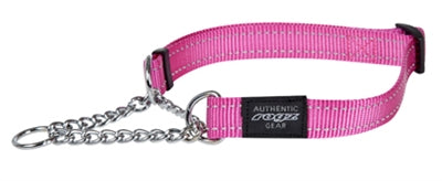 Rogz For Dogs Fanbelt Halbschlupfkragen Rosa