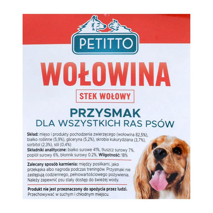 Petitto Foder Petitto Kalvkött Nötkött 500 G