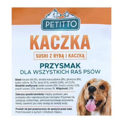 Petitto Foder Petitto Fisk Anka 500 G