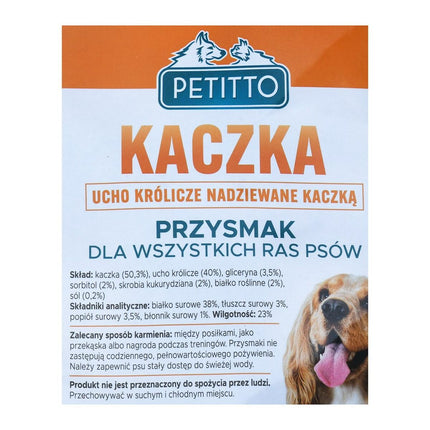 Petitto Foder Petitto Anka Kanin 500 G