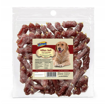Hilton Hundgodis Hilton Soft Duck Sausages Anka 500 G