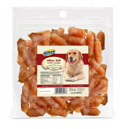 Hilton Hundgodis Hilton Soft Chicken Sausages Kyckling 500 G
