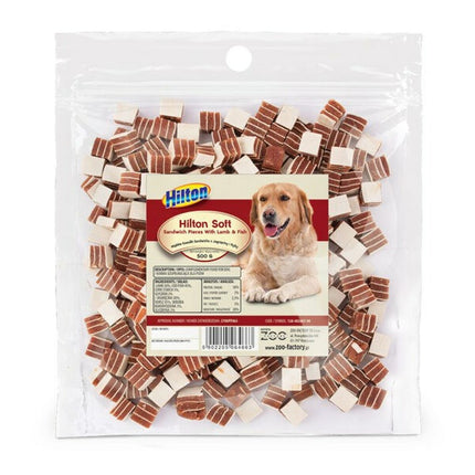Hilton Hundgodis Hilton Lamm Torsk 500 G