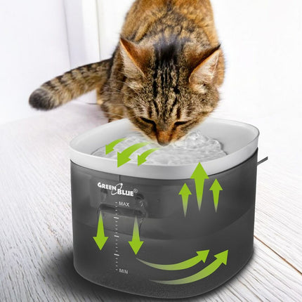 Greenblue Cat Feeder Greenblue Gb392 Grå