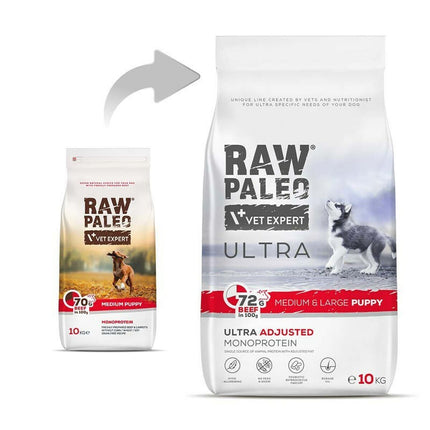 Vetexpert Foder Vetexpert Puppy Beef Kalvkött 10 Kg