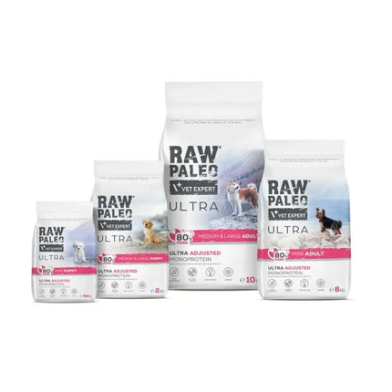Vetexpert Foder Vetexpert Raw Paleo Ultra Gris 10 Kg
