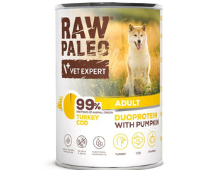 Vetexpert Våt Mat Vetexpert Raw Paleo Kalkon 400 G