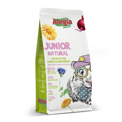 Alegia Foder Alegia Junior Natural 650 G