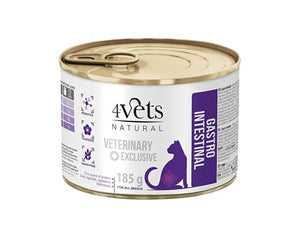 4Vets Kattmat 4Vets Natural Gastro Intestinal Kalkon 185 G