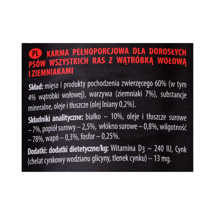 Dolina Noteci Våt Mat Dolina Noteci Piper Animals Potatis 800 G