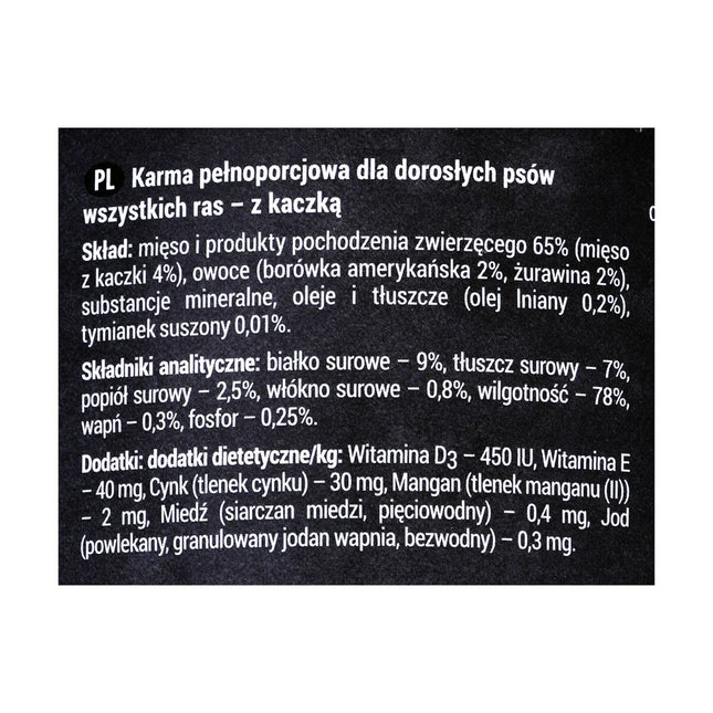 Dolina Noteci Våt Mat Dolina Noteci Rafi Blåbär Anka 400 G