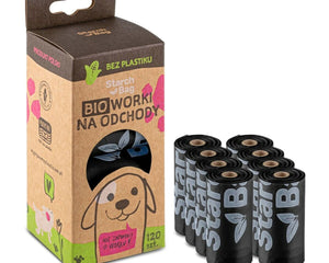 Starch Bag Munkorg Starch Bag Svart