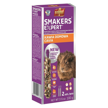 Vitapol Snacks Vitapol Smakers Expert Gnagare Grönsak 100 G