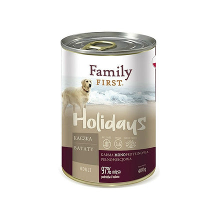 Family First Våt Mat Family First Ff-19000 Anka Sötpotatis 400 G