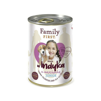 Family First Våt Mat Family First Ff-19083 Kalkon Morot 400 G