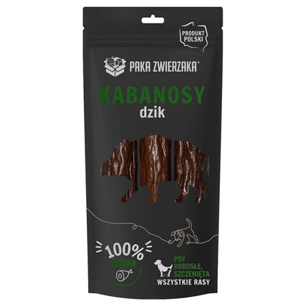 Paka Zwierzaka Foder Paka Zwierzaka Wild Boar Barn/Junior Vildsvin 80 G