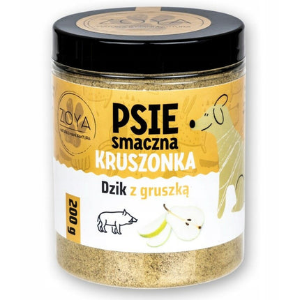 Zoya Hundgodis Zoya Wild Boar And Pear Crumble 200 G