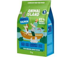 Animal Island Foder Animal Island Super Salmon Lax 3 Kg