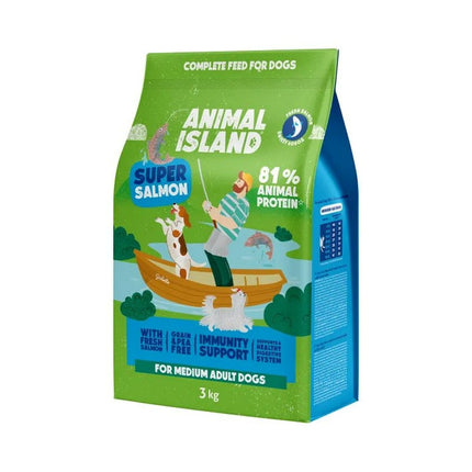 Animal Island Foder Animal Island Super Salmon Lax 3 Kg