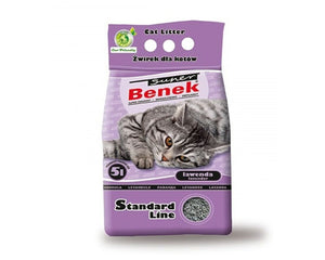 Super Benek Kattsand Super Benek                                 Lavendel 5 L