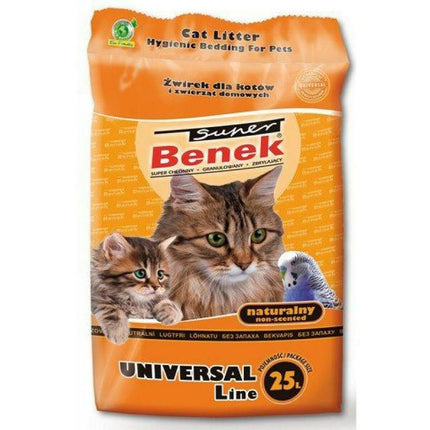 Super Benek Kattsand Super Benek Universal Natural 25 L