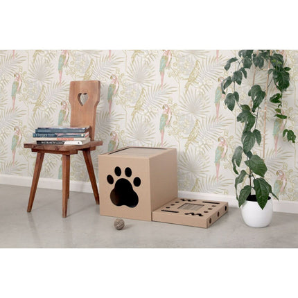 Carton+Pets Klösbräda För Katter Carton+Pets Brons Papp 34,5 X 4 X 34,5 Cm