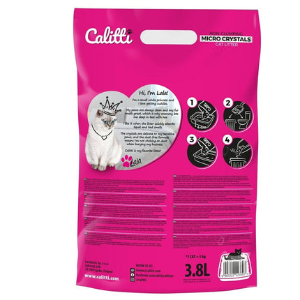 Calitti Kattsand Calitti Micro Crystals Plast 3,8 L