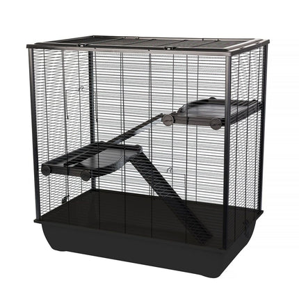 Inter-Zoo Bur Inter-Zoo G306Actb Metall Plast 80 X 80 X 48 Cm