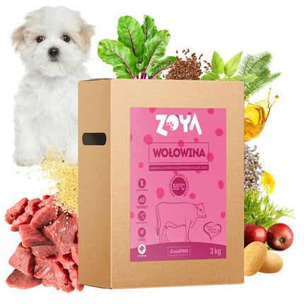 Zoya Foder Zoya Kalvkött 3 Kg