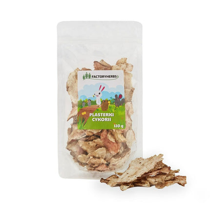 Factoryherbs Kaninmat Factoryherbs Chicory Slices Chinchilla Marsvin Hamster Råtta Mus Gnagare Fåglar
