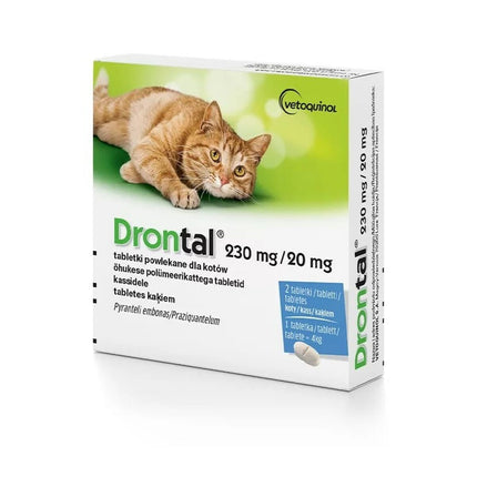 Tabletter Vetoquinol Drontal Mot Parasiter 50 G