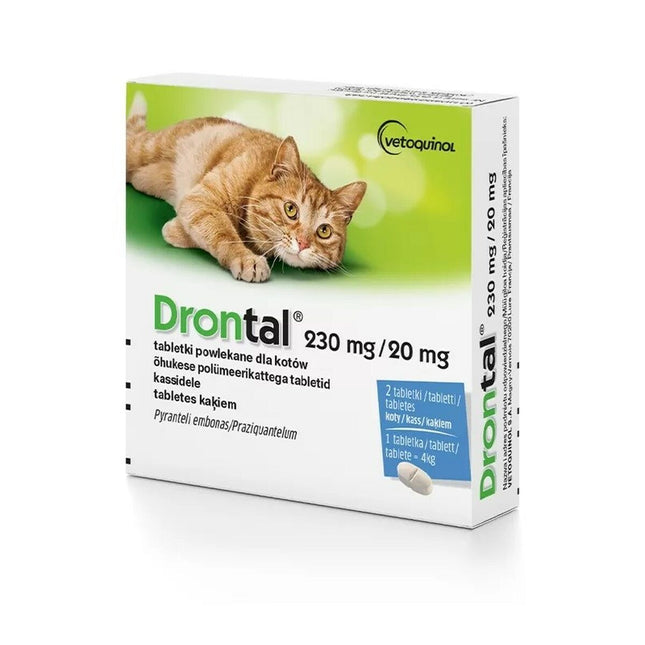 Tabletter Vetoquinol Drontal Mot Parasiter 50 G