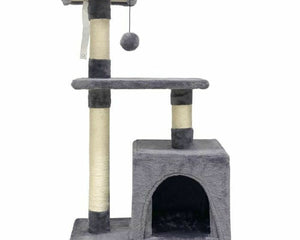 Bigbuy Home Klösbräda För Katter Poppy 50 X 30 X 80 Cm Grå