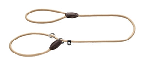 Hunter Jäger Apportierleine Mit Anschlag Freistil Beige