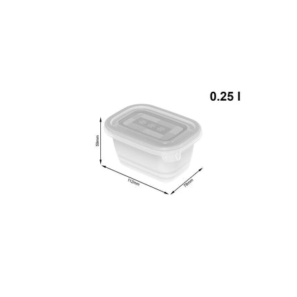 Rotho Cat Feeder Rotho Transparent (6 Antal)