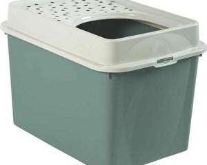 Rotho My Pet Kattlåda Rotho My Pet Berty 57 X 40 X 33 Cm Vit/Grön