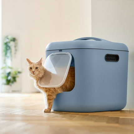 Rotho Kattlåda Rotho Biala Xl Blå Plast