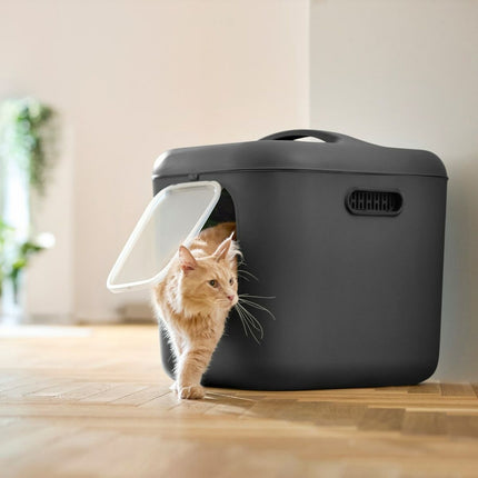Rotho Kattlåda Rotho Biala Xl Anthracite Antracitgrå Plast