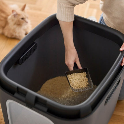 Rotho Kattlåda Rotho Biala Xl Anthracite Antracitgrå Plast