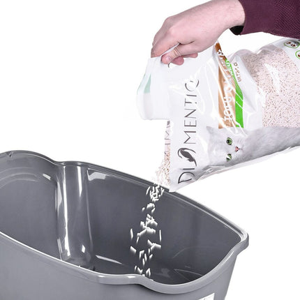 Diamentiq Kattlåda Diamentiq 4004508810Dia Vit Grå Plast 40 X 38,7 X 55,5 Cm