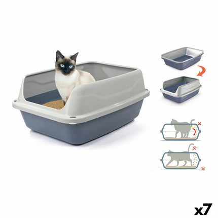 Georplast Kattlåda Georplast Sonic Plast 44,5 X 34 X 18,5 Cm (7 Antal)